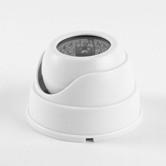 원형 모형 감시카메라(화이트)/방범용 모형CCTV