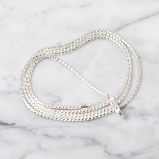 은 목걸이 체인 925실버 /얇은 2mm (9종 택)