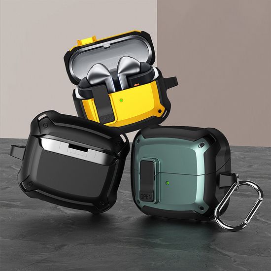 갤럭시버즈3 프로 풀백 범블비 잠금 락 실리콘 케이스