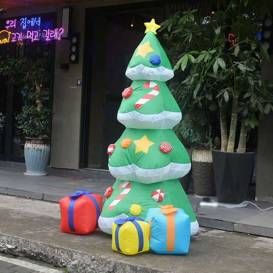 [도토로]180cm LED 에어벌룬 대형 크리스마스 트리