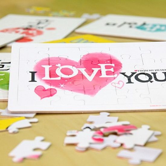 퍼즐카드-I love you
