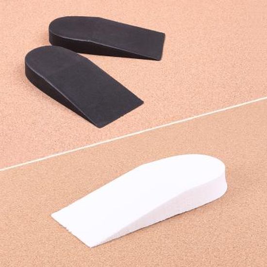 키높이 힐 경량 깔창 2cm 블랙 화이트 JZ1042