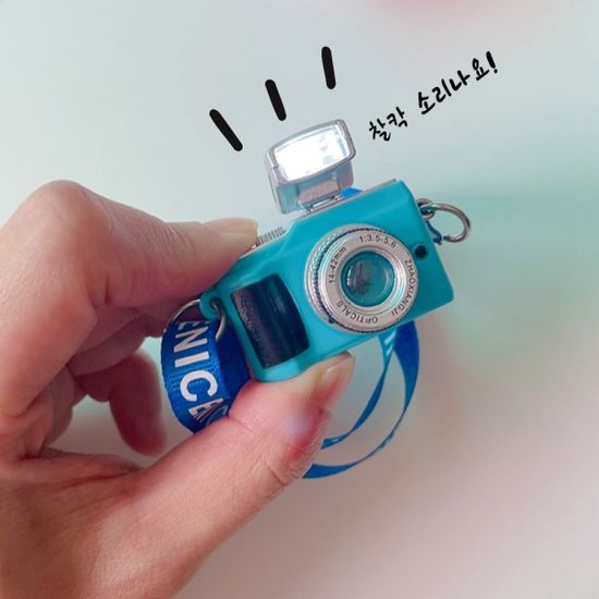찰칵 소리나는 카메라 미니어처(8종)