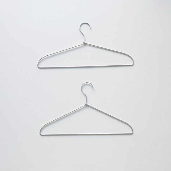 무지 알루미늄 옷걸이 1p