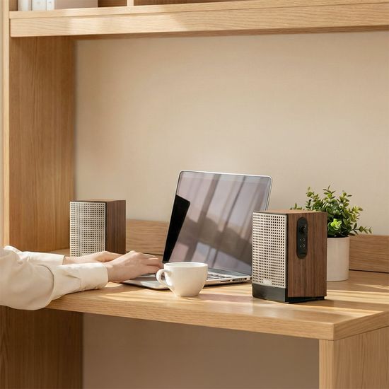 브리츠 레트로 2채널 스피커 컴퓨터 게이밍 pc usb