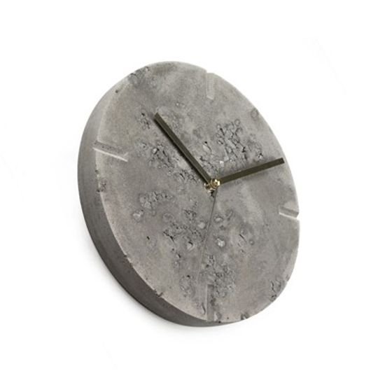 [CONCRETE ] V CUT CLOCK - vintage