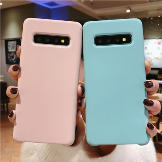 갤럭시노트20/울트라 파스텔 컬러 슬림 실리콘 케이스
