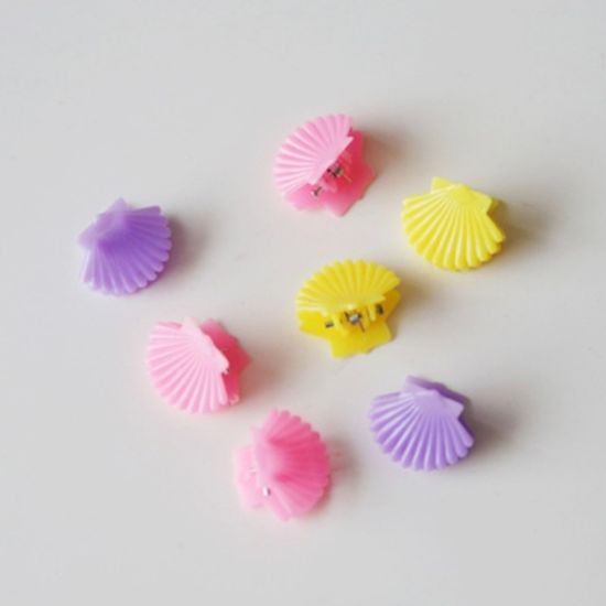 Candy Shell Mini Pins 캔디조개집게핀