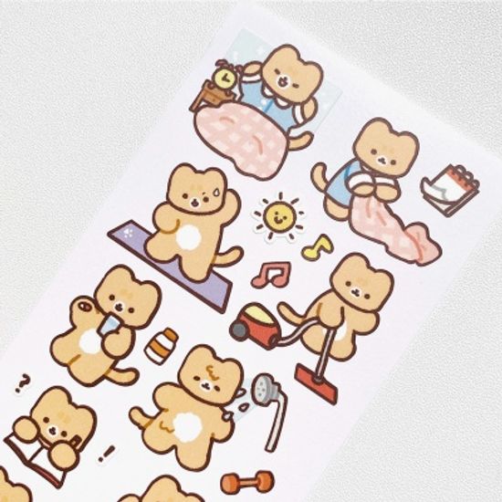 상쾌한 하루 씰스티커