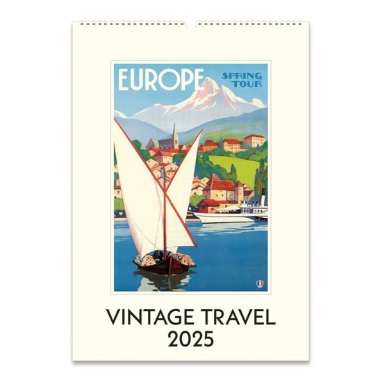 2025 카발리니캘린더 Vintage Travel