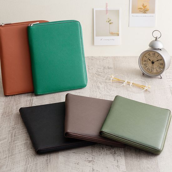 [무료각인] 지퍼형 줄라이메모패드+속지SET