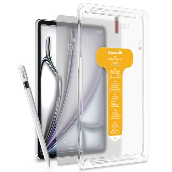 아이패드 에어8세대 13인치 이지커버 ag 강화유리 