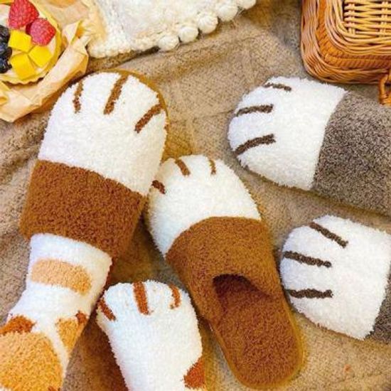 예쁘고 깜찍한 고양이 룸슈즈 거실화