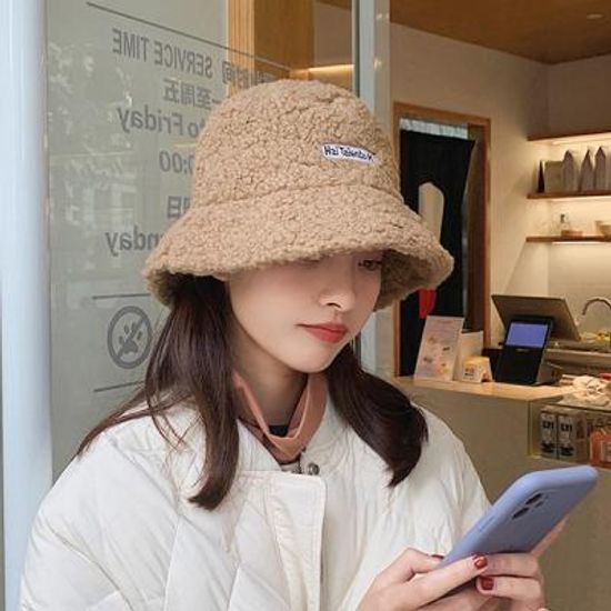 바마 따듯한 겨울 뽀글이 벙거지 모자