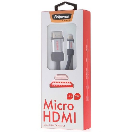 펠로우즈 Micro-HDMI 케이블 v1.4 (2M)
