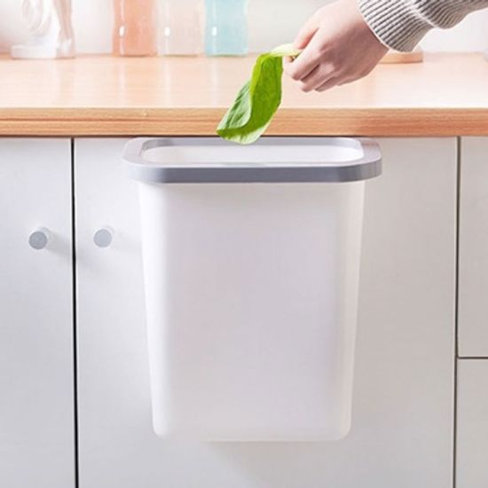 주방 걸이형 쓰레기통