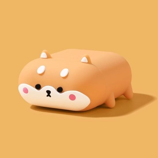 에어팟 충전 케이스 1/2/프로 귀여운 시바견 실리콘