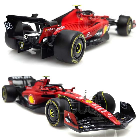 1:24 페라리 SF23 카를로스 사인츠 NO55 레이싱 하