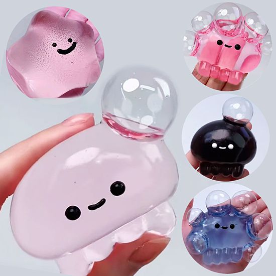 해파리 로봇 별 버블 풍선 말랑이 젤리 찐득이 볼 