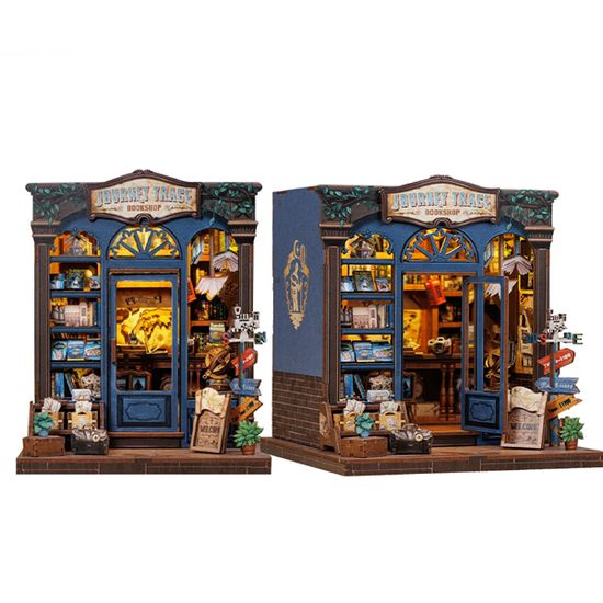 핸즈크라프트 DIY미니어처 북눅 저니트레이스 북샵