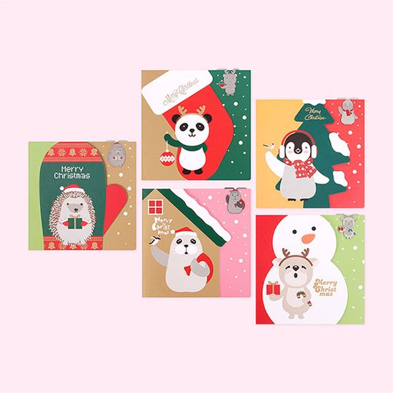 애니멀 크리스마스 카드 시즌3