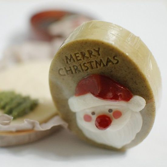 [다빛천연비누] 산타, 루돌프, 트리비누 (7가지 택일)