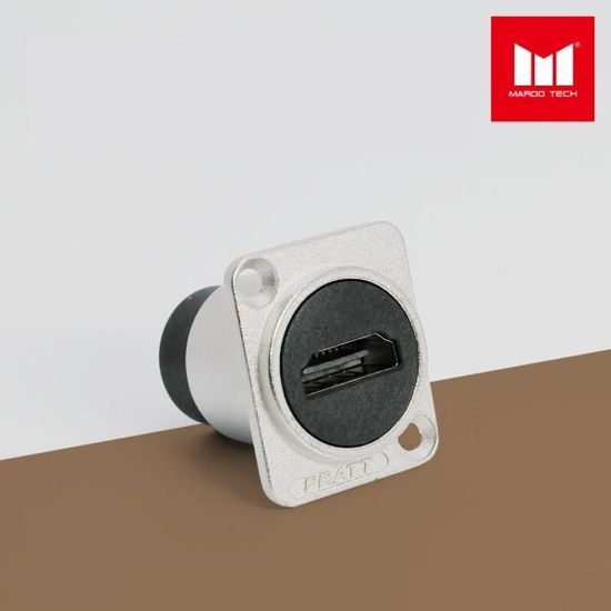 벽부 판넬 조립용 HDMI 암 연결젠더 정사각단자