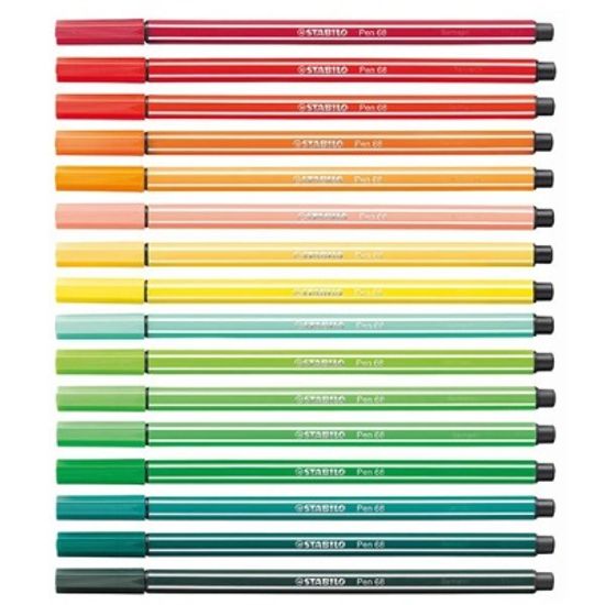 스타빌로 펜육팔 Pen68 칼라 사인펜[00032484]