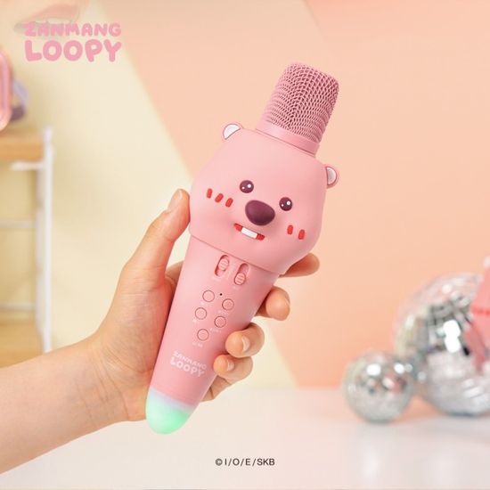 잔망루피 블루투스 마이크 휴대용 노래방