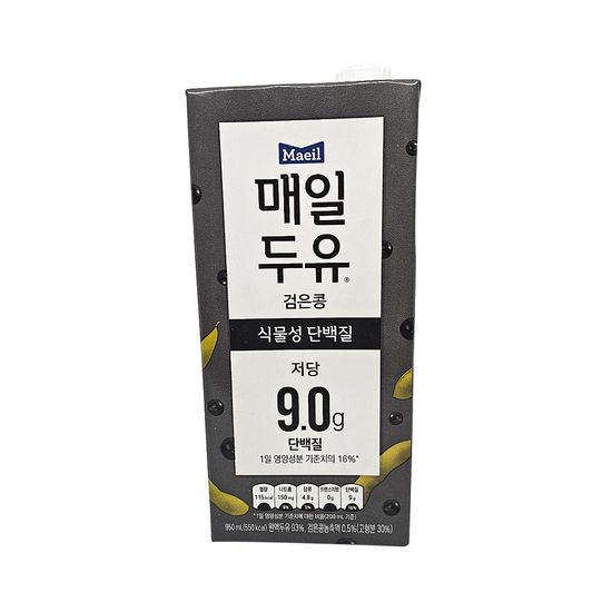 매일두유 검은콩 950ml*1팩 저당 식물성 단백질