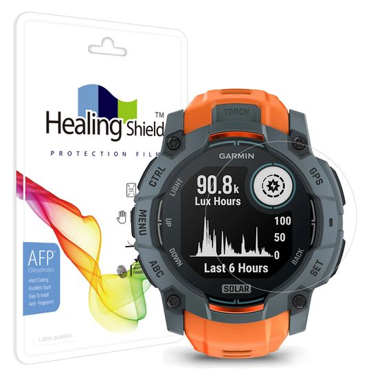 가민 인스팅트3 솔라 50mm 올레포빅 액정필름 2매