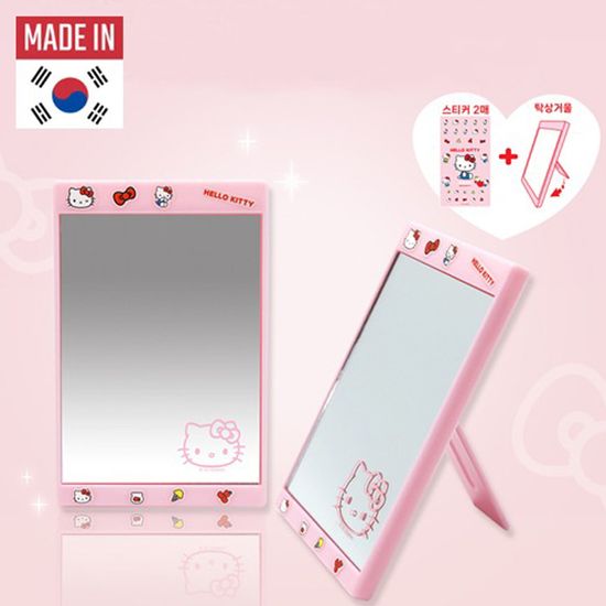 헬로키티 DIY 사각 스탠드 거울C00404