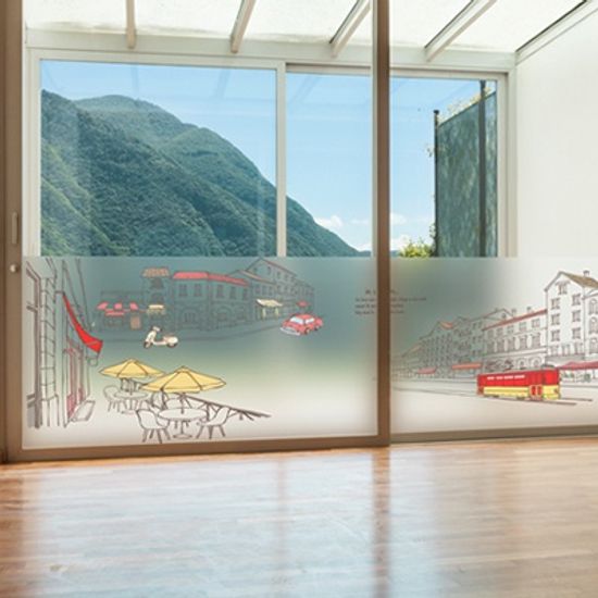 dgse048-런던거리-반투명시트지