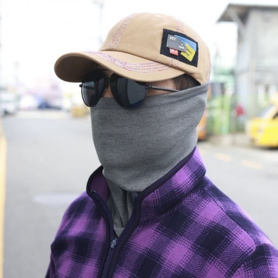 고급 니트 민자 기모 넥워머 포근 패션 방한 목도리 