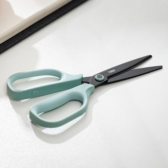 델리 블랙 소프트 터치 가위