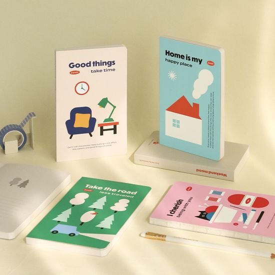 아이코닉 슬로우 B6 모눈노트