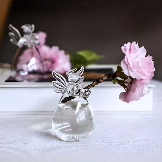 마이 엔젤 핸드메이드 미니 유리 화병