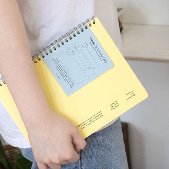 Columnist Notebook 모눈 라인 코넬노트