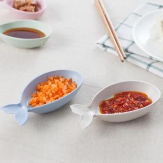물고기 소스 반찬 접시 종지 트레이 접시 그릇