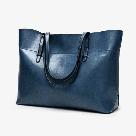 클로디 여성 가죽 숄더백/대학생 데일리 쇼퍼백