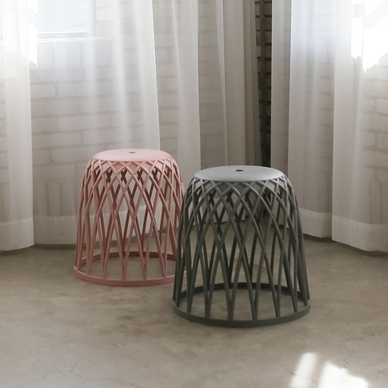 바스켓 스툴/다용도의자/수납의자