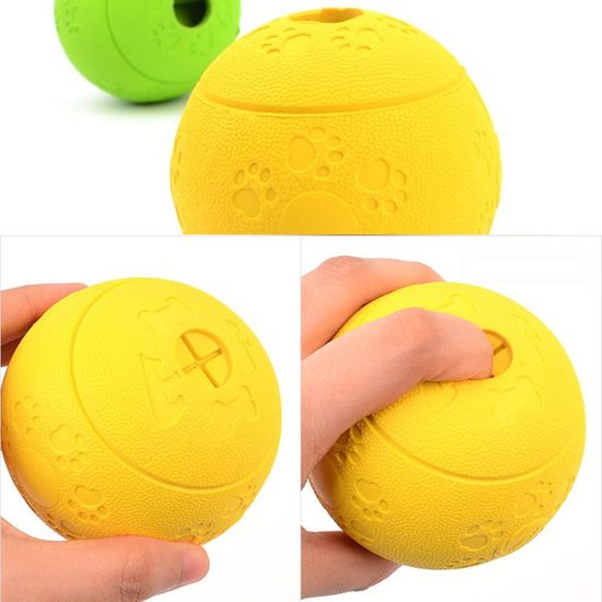 강아지 공놀이 간식공 고무공 WC2378D
