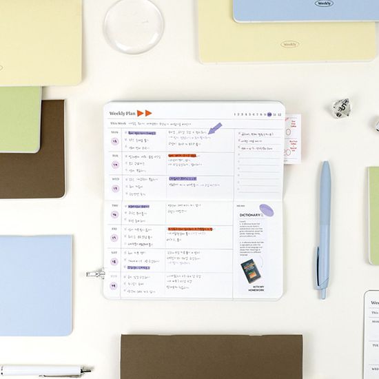 [만년형] 리마인드 위클리 스케줄러