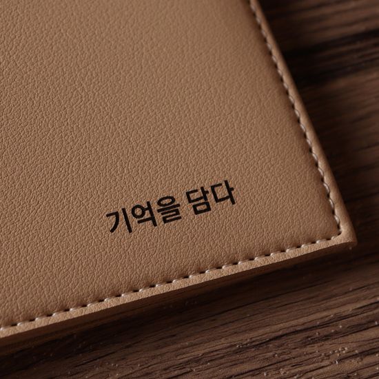 [무료각인]오브리즈 공방가죽 메모패드+속지set