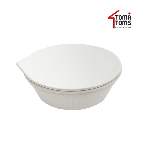 진사발 컵라면 도자기 안심용기(용기+뚜껑) 무지_대형