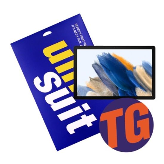 갤럭시탭A8 10.5형 고강도 강화유리 슈트 1매