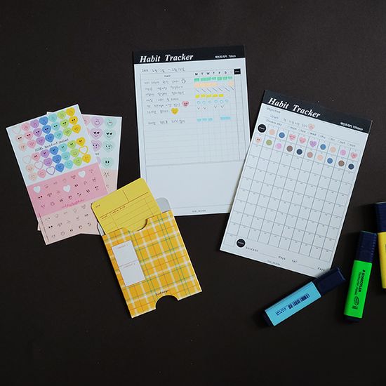 Iciel Habit tracker (A5) 100day 해빗트래커 