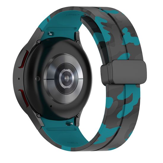갤럭시워치 6 5 4 호환 카모플라쥬 실리콘스트랩 20MM