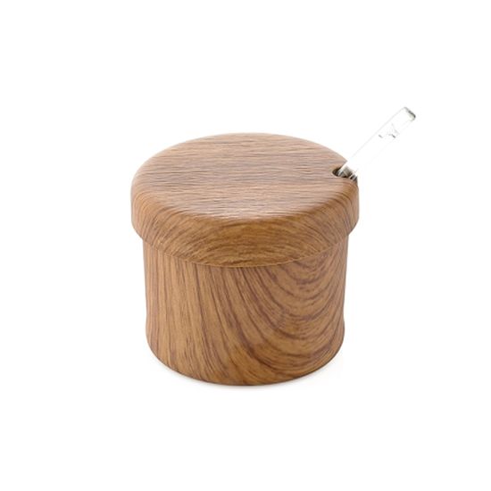 [에블린] 우드 아카시아 스푼 양념통 1+1 (2type)