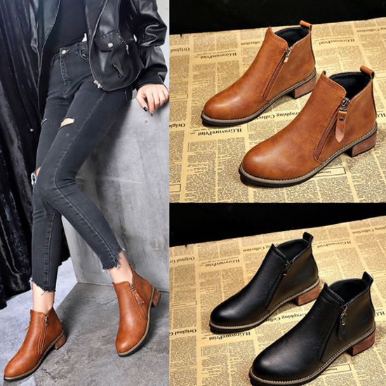 658 발목부츠 여성부츠 앵클부츠(W794E7D)